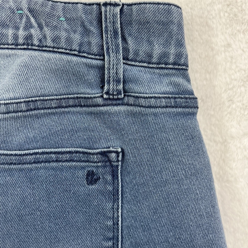 Lularoe Magic Waist Crop Jeans Womens Sz 36 Stretch L-162152 Hi Rise Distressed - Picture 12 of 12